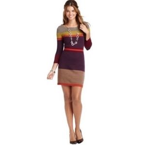 💜 LOFT multicolor dress